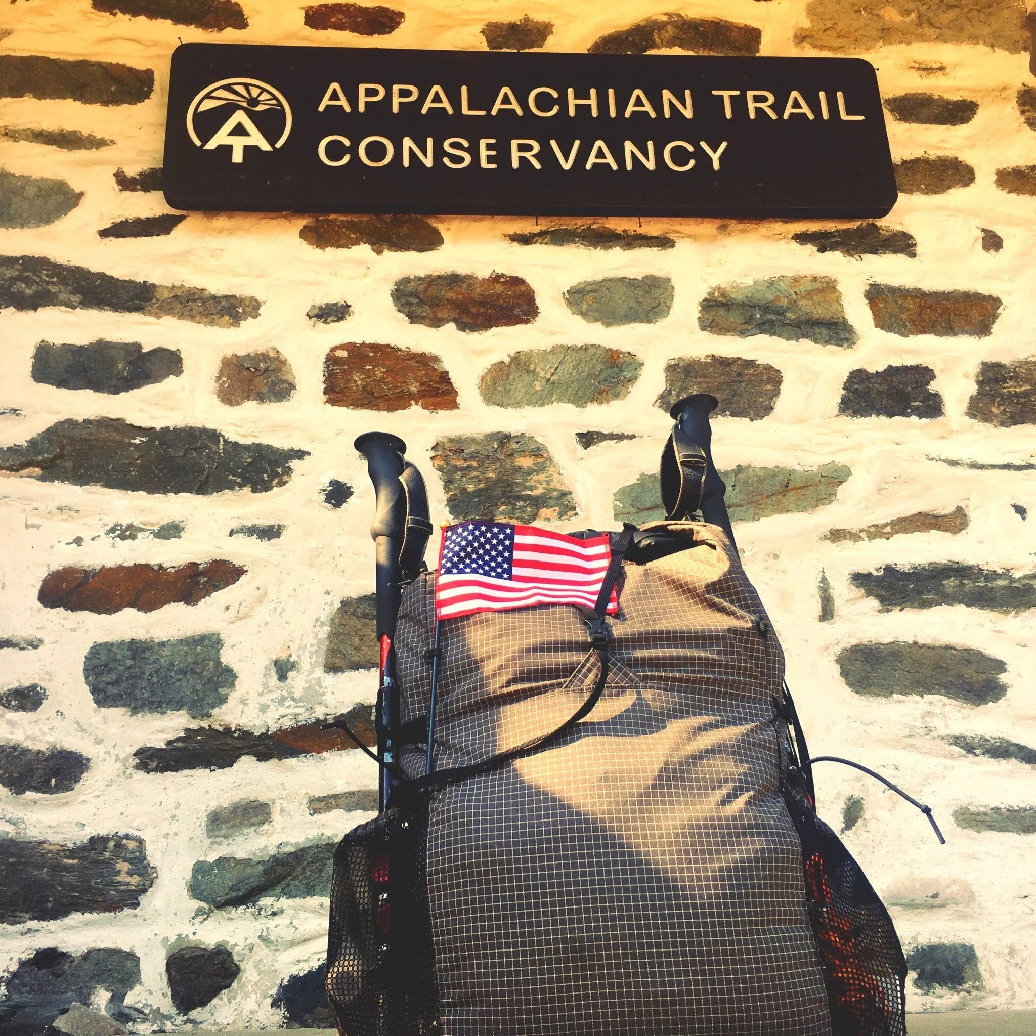 Wooded mountain trail