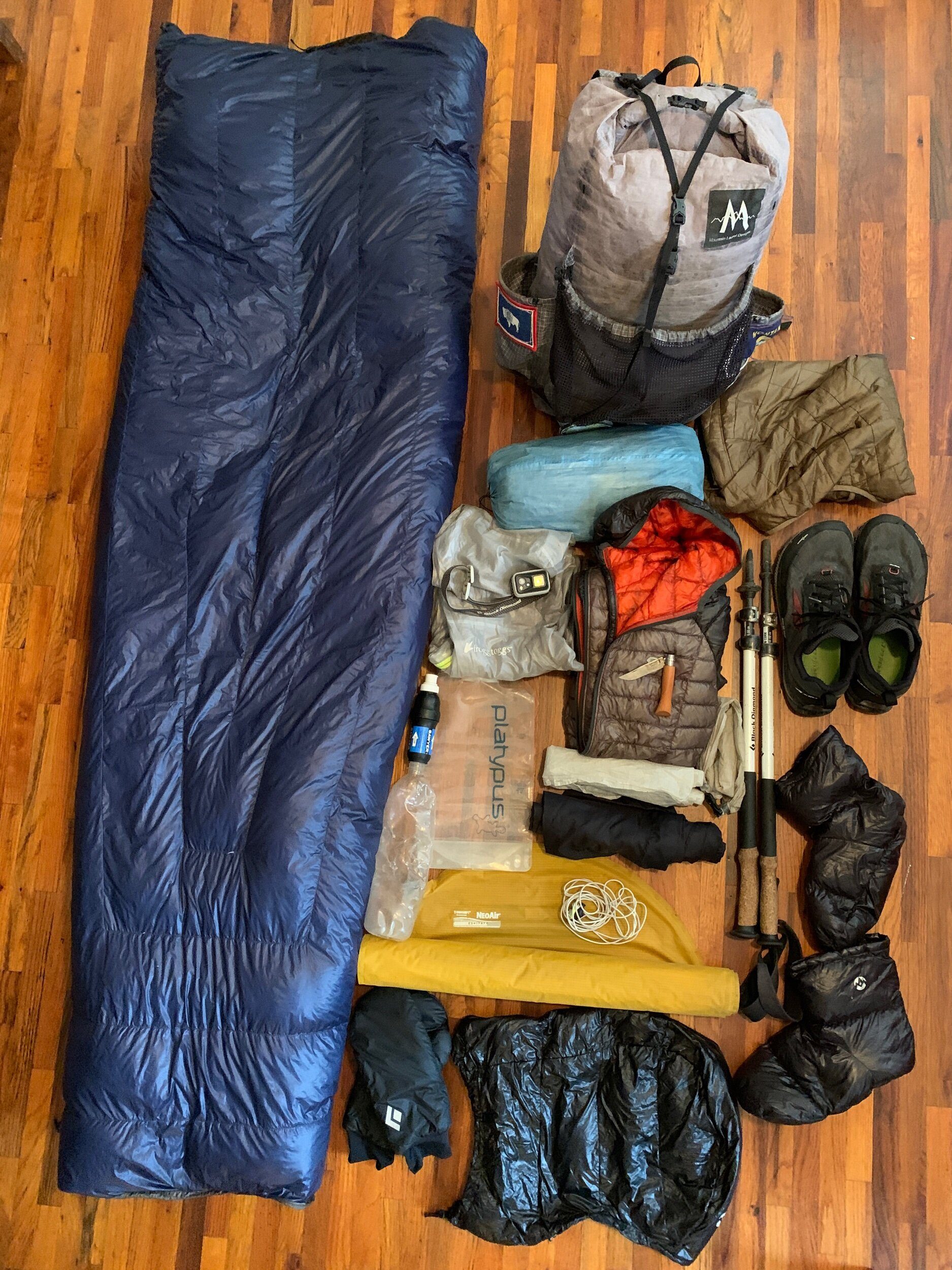 Jeremy carrying his long-distance hiking pack